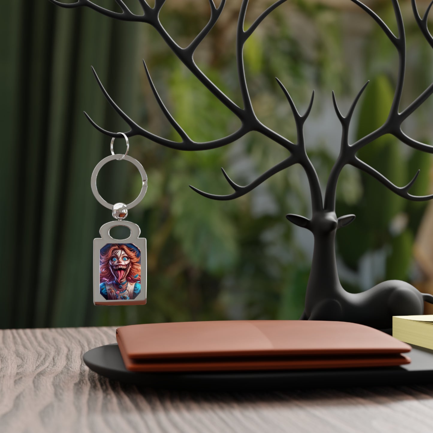 Lilith's Enchanted Rectangle Photo Keyring