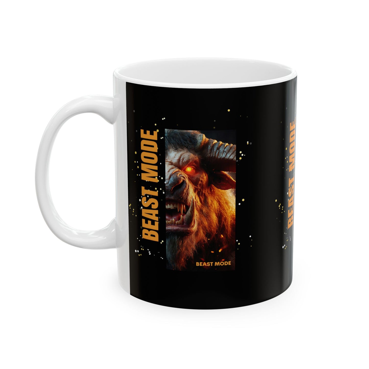 Beast Mode Ceramic Mug, (11oz, 15oz)