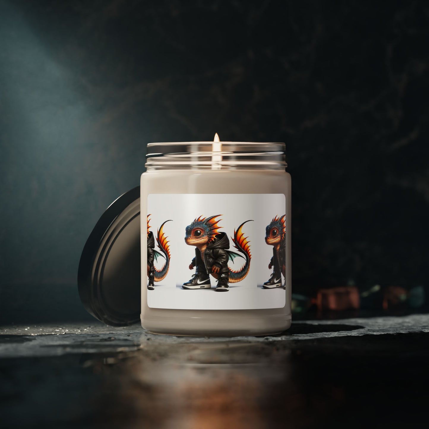 Scales and Sneakers: Bloomtail’s Emberwood Adventure - Scented Soy Candle, 9oz