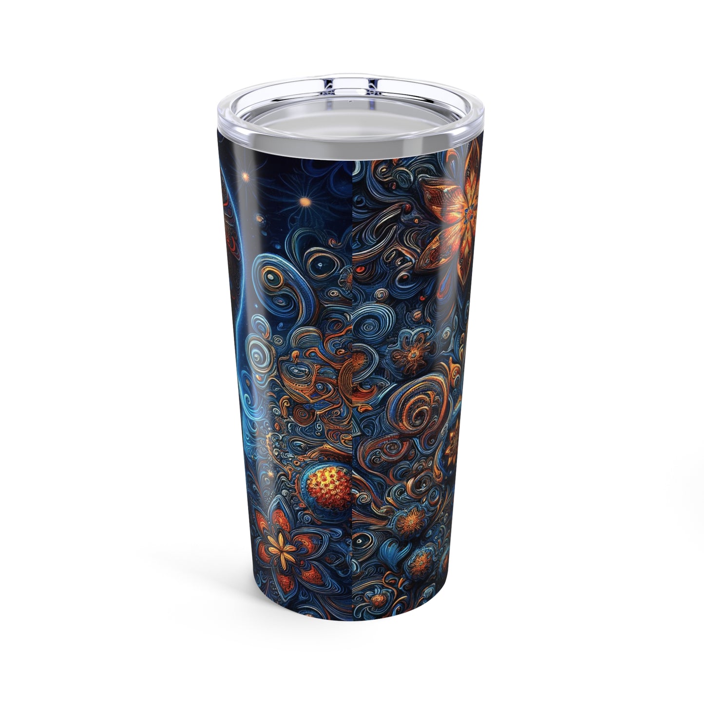 Zephyr Twizzletoe in the Fractal Galaxy Tumbler 20oz