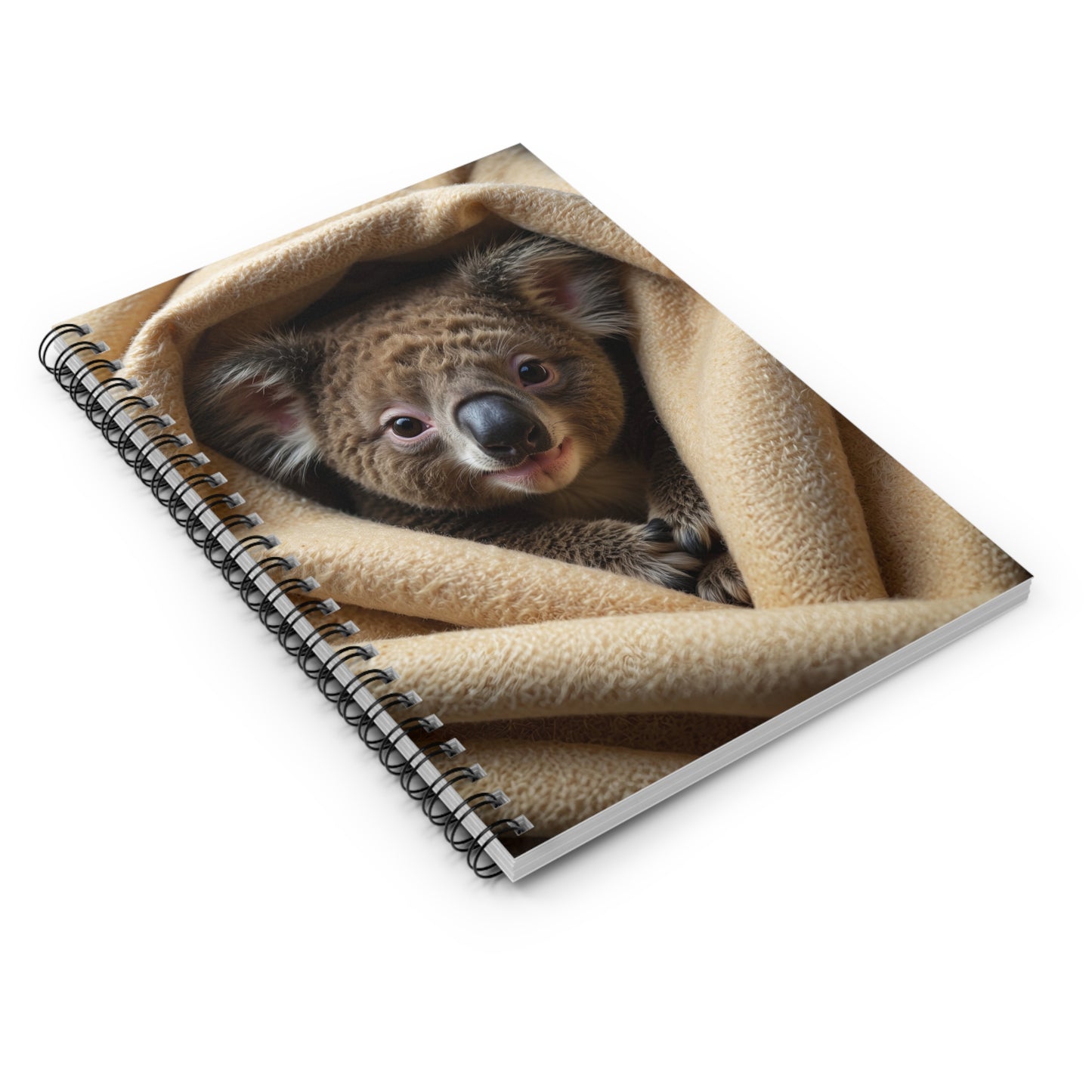 Nature's Embrace Spiral Notebook - Ruled Line