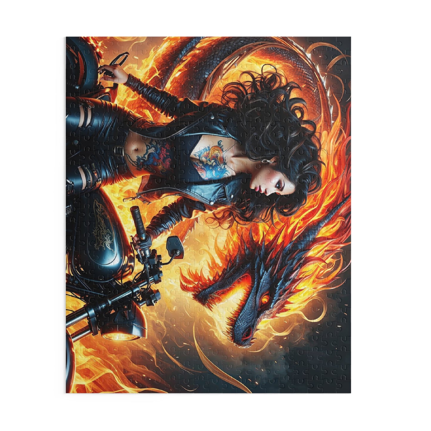 Flames of Destiny Puzzle (120, 252, 500-Piece)