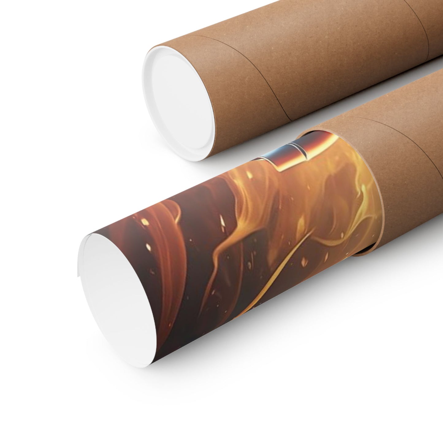 Flames of Destiny Matte Horizontal Posters