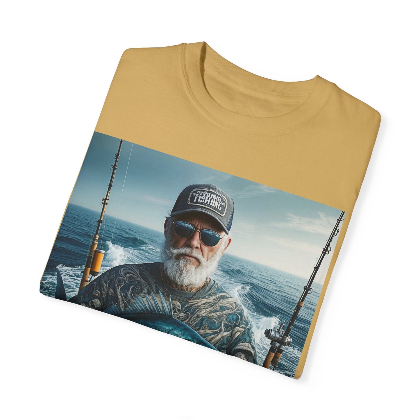 Unisex Garment-Dyed T-shirt: Embrace the Spirit of the Sea