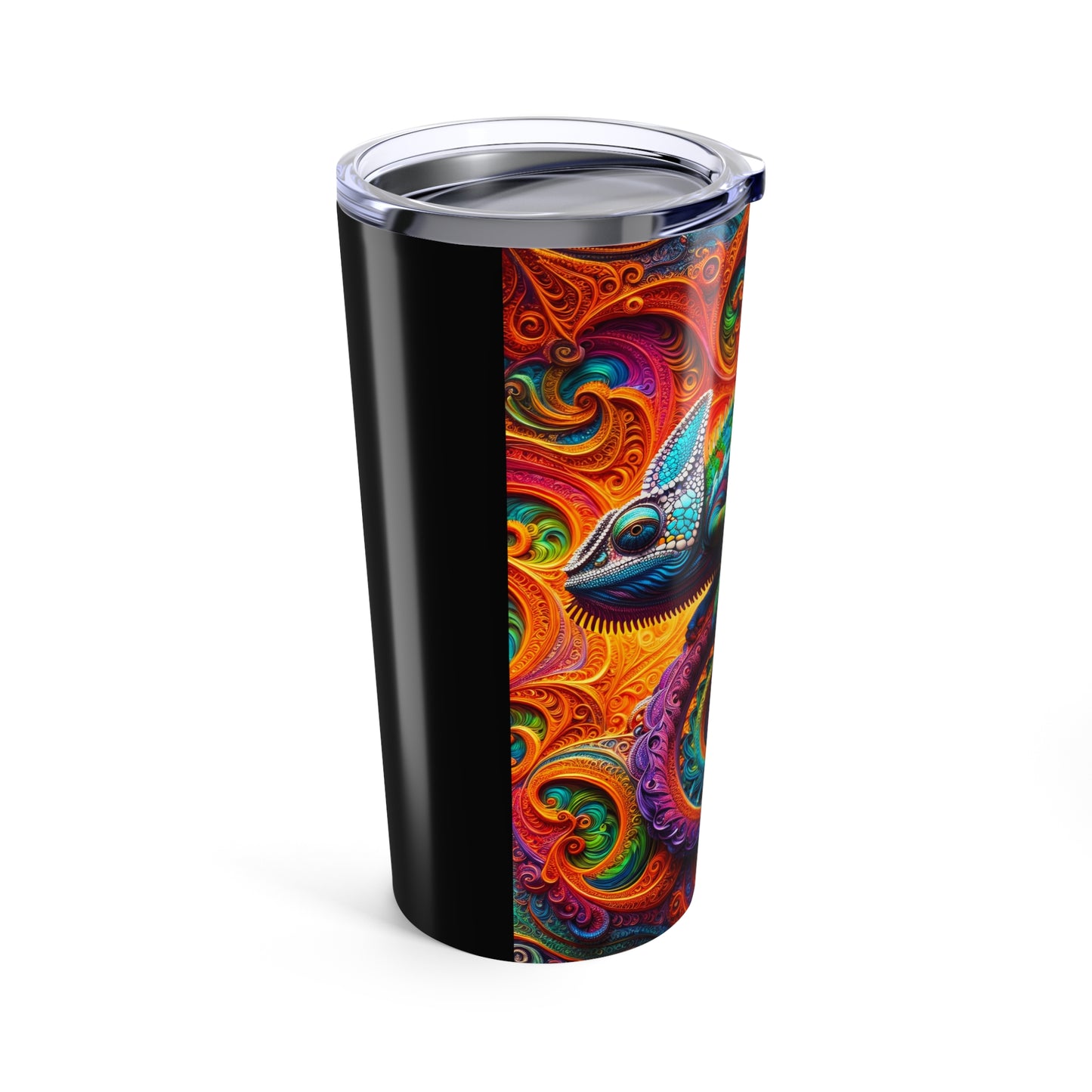 Luminous Fractal Guardian Tumbler 20oz