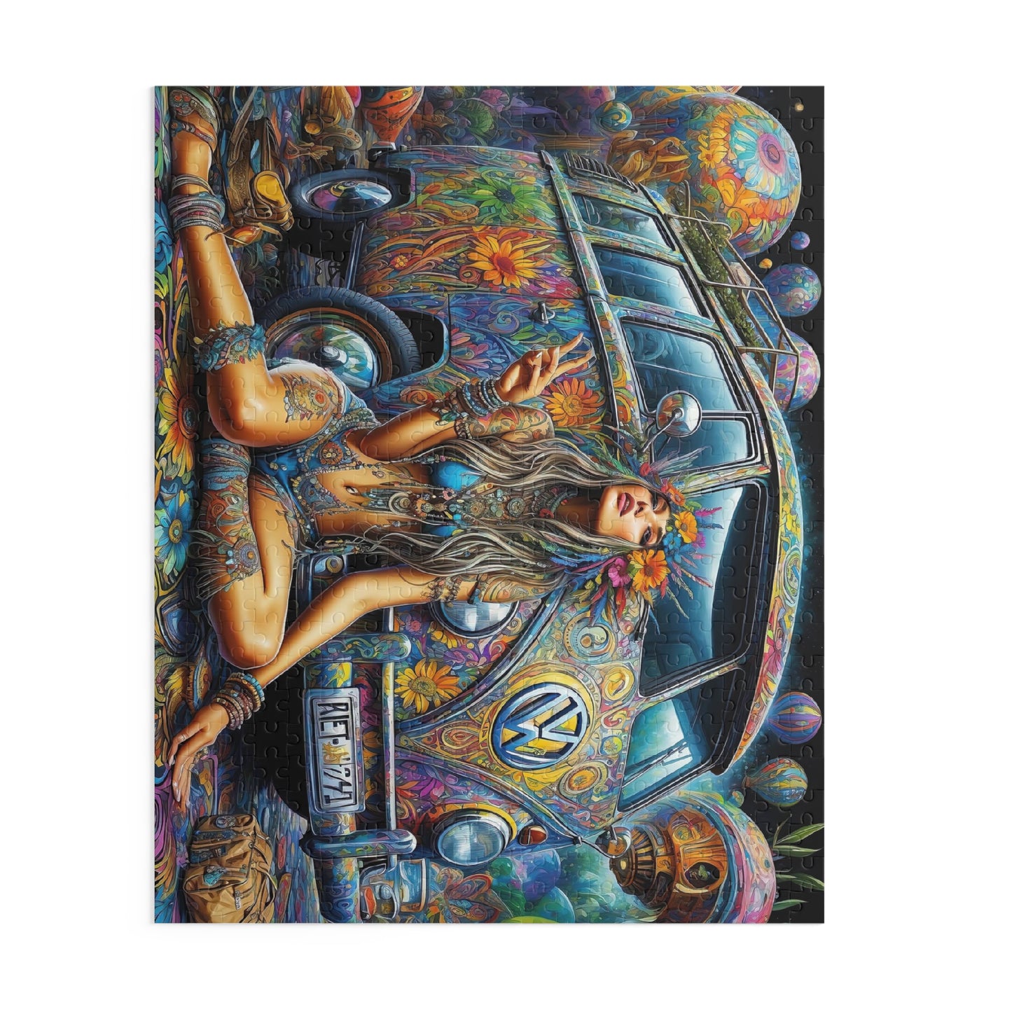 Harmony's Psychedelic Odyssey Puzzle (120, 252, 500-Piece)