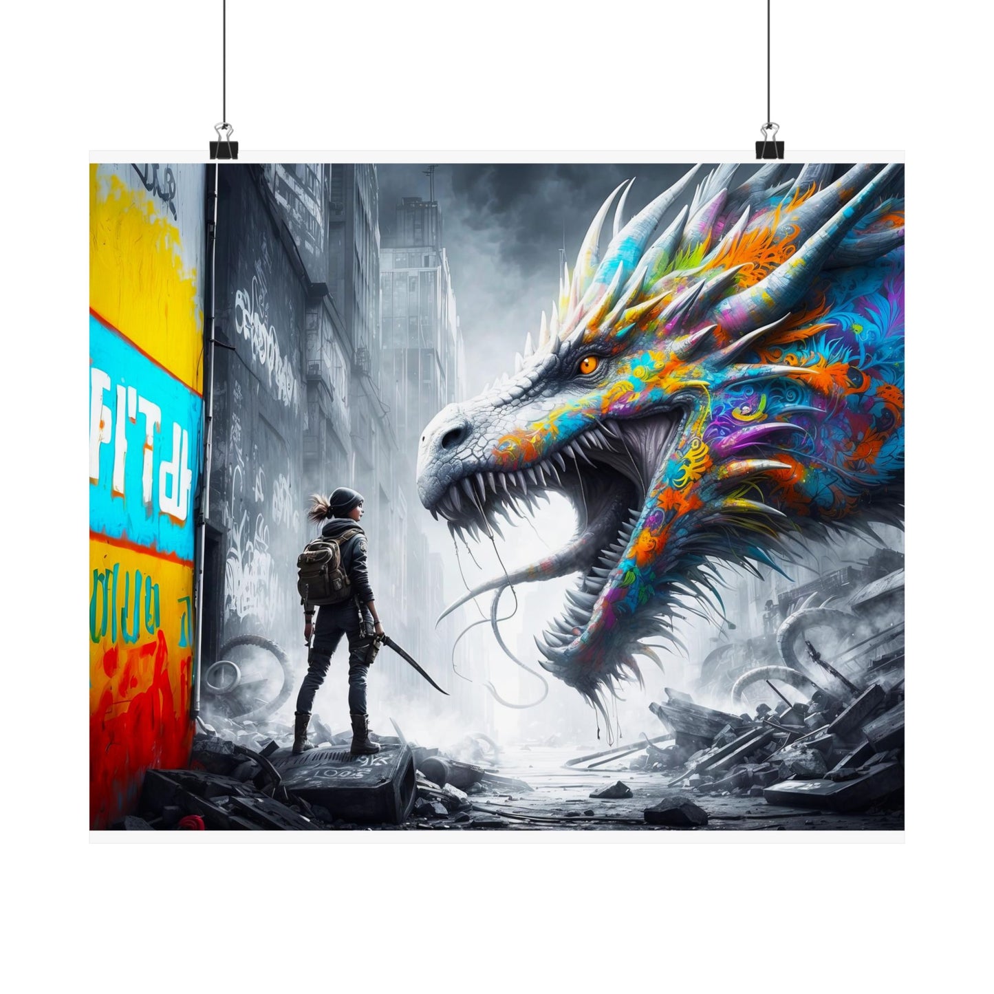 Chroma's Awakening Matte Horizontal Posters