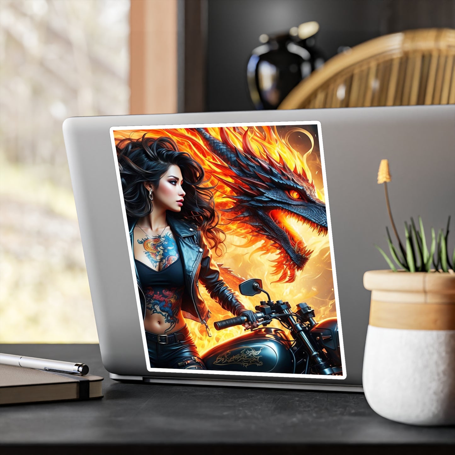 Flames of Destiny Kiss-Cut Vinyl Decals