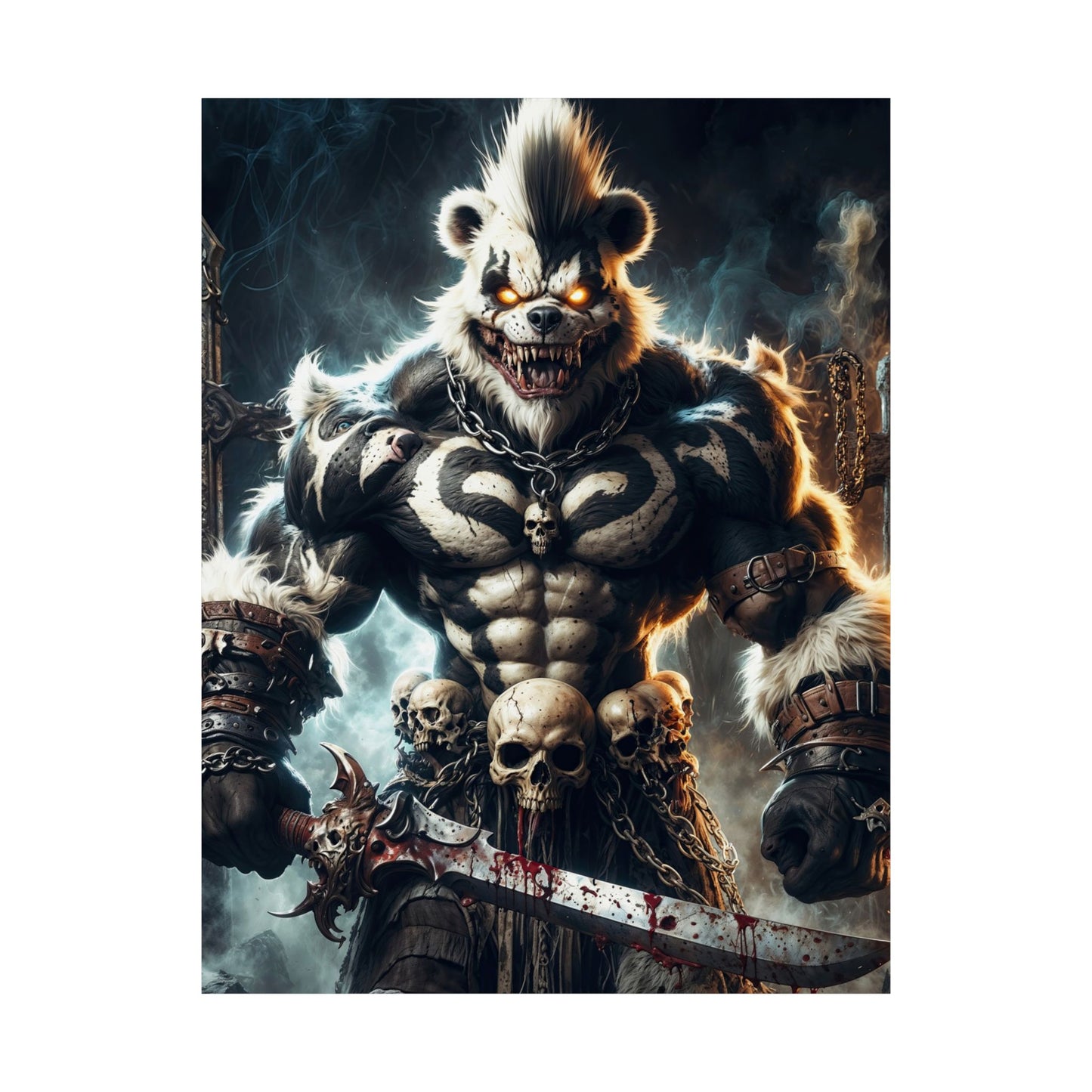 The Wrath of Kurofang  Matte Vertical Posters