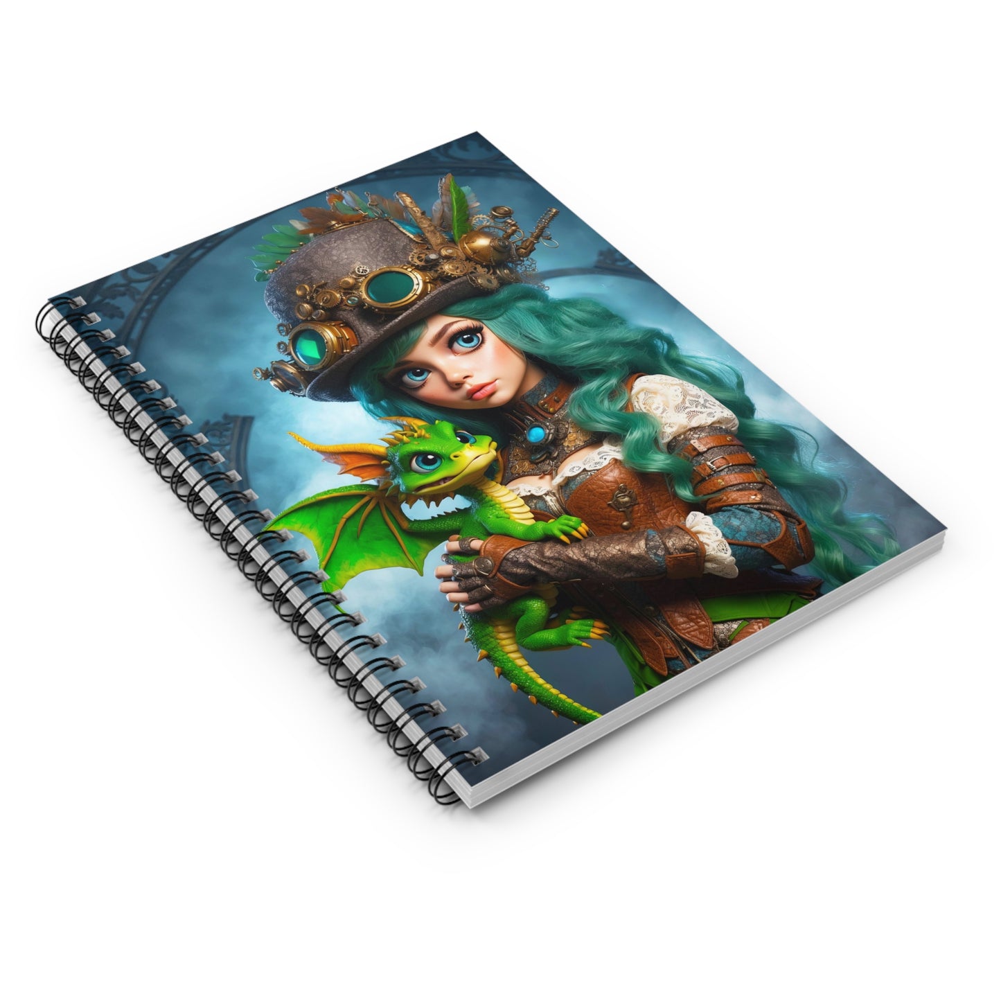 Mystical Guardian's Chronicles Spiral Notebook - Ruled Line