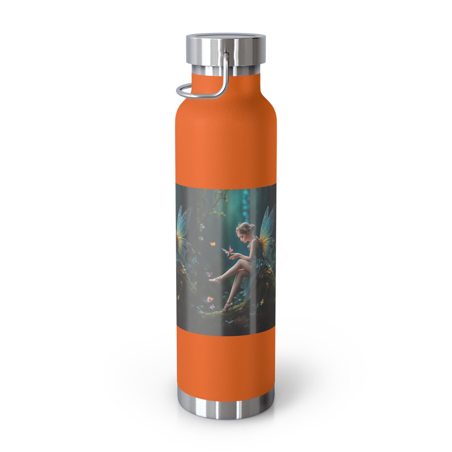 Whispers of the Enchanted Glen Copper Vacuum Insulated Bottle, 22oz