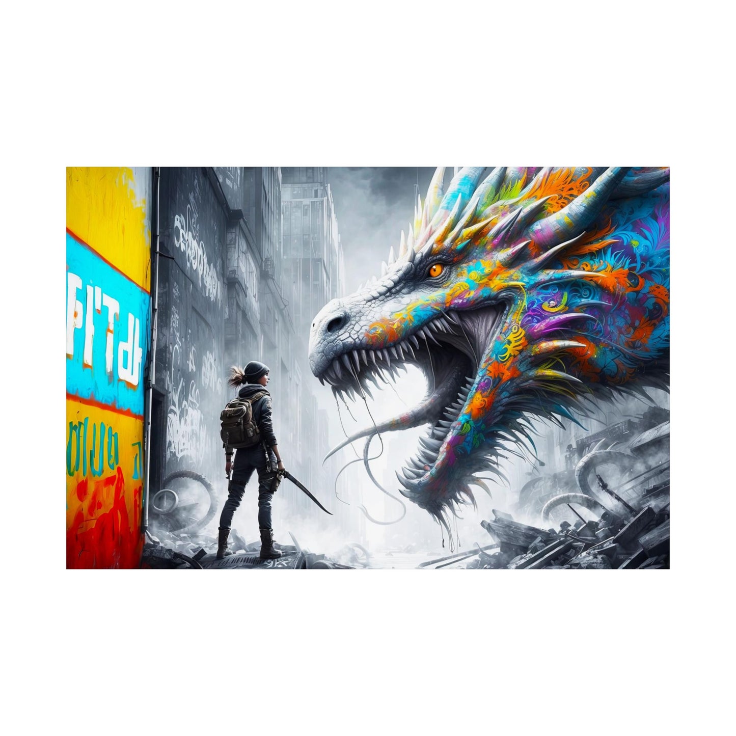 Chroma's Awakening Matte Horizontal Posters