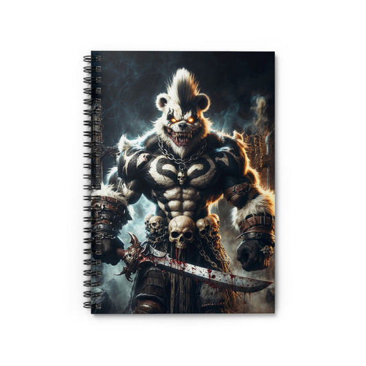 Wrath of Kurofang" Spiral Notebook - Ruled Line Spiral Notebook - Ruled Line