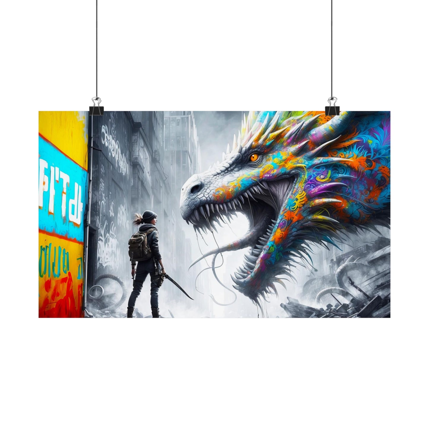 Chroma's Awakening Matte Horizontal Posters