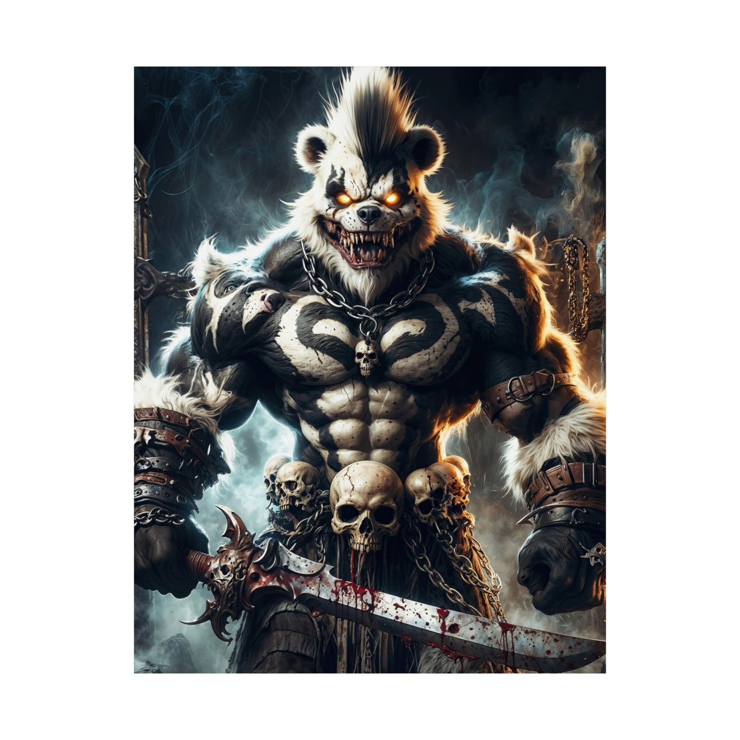 The Wrath of Kurofang  Matte Vertical Posters