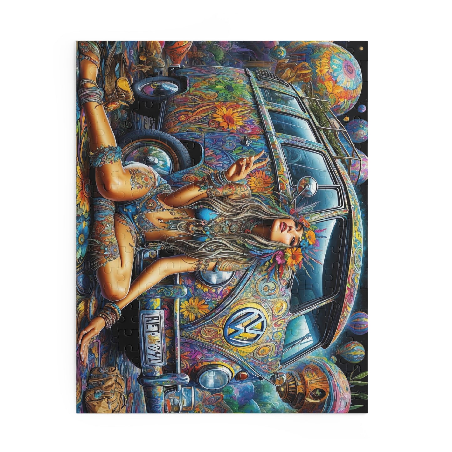 Harmony's Psychedelic Odyssey Puzzle (120, 252, 500-Piece)