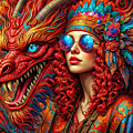 Harmony of Fantasia A Captivating Blend of Dragon and Elegance