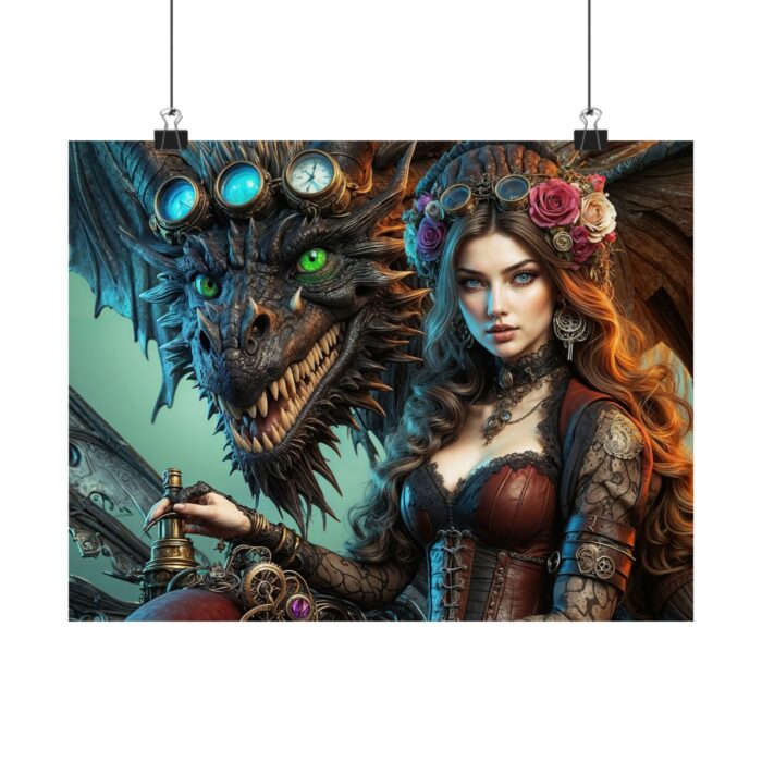 The Alchemist's Guardian Matte Horizontal Posters